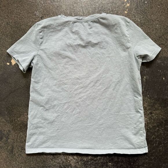 Zara Women’s Short Sleeve Blue T-Shirt Size Small Essential Basic Style - Picture 6 of 10